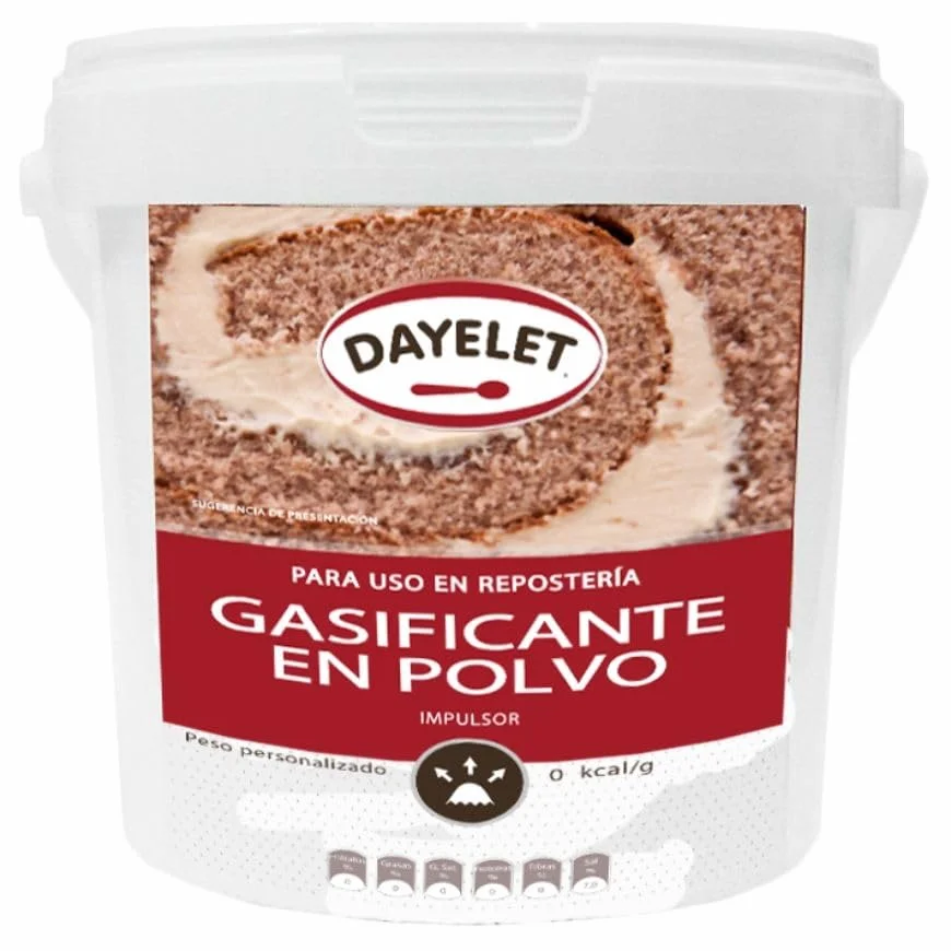 Impulsor Gasificante en Polvo 1kg para Repostería y Panadería