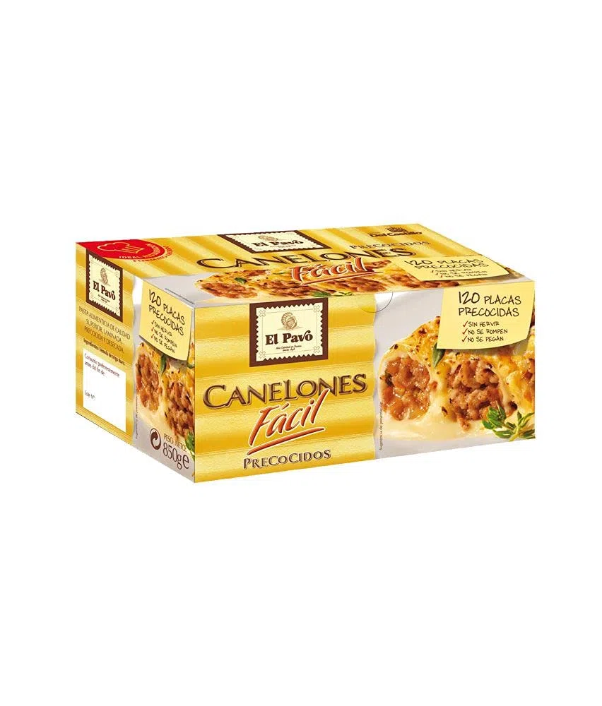 CANELONES INSTANT EL PAVO 120 PLACAS