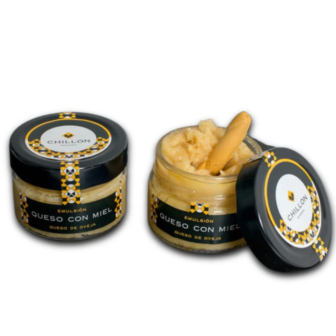 Pack 2 emulsiones de queso de oveja con miel Chillón