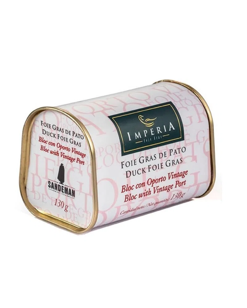 Imperia - Foie Gras de Pato con Oporto 'Vau Vintage de Sandeman' en bloc