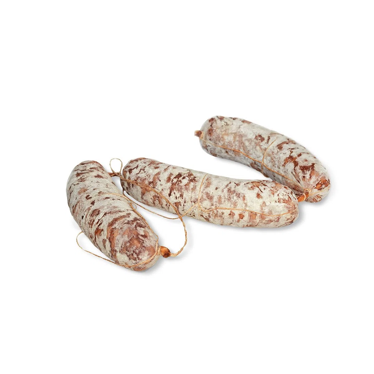 Salchichón Rústico Salumi Pasini® | 3 Ud - 600 g de embutido | Salchichón pequeño poco curado | Embutido tradicional italiano