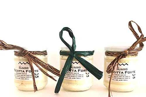 Tris di Ricotta Forte Pugliese (180 gr x 3 Barattoli)