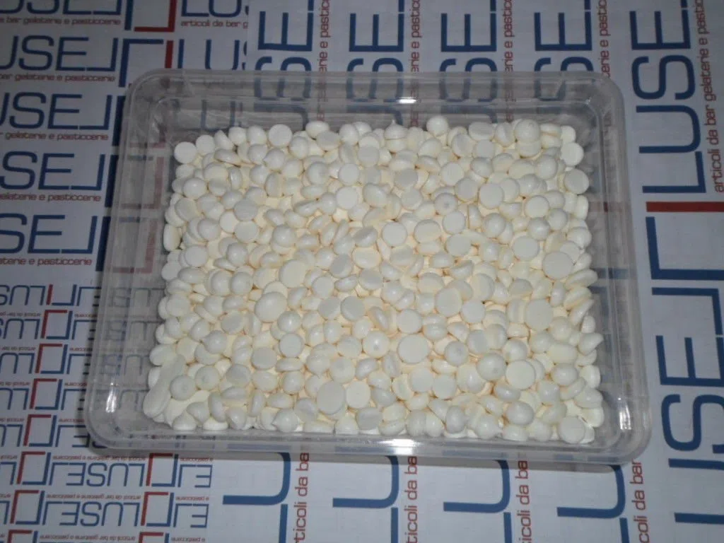 Gotas de merengue para decoración de dulces, postres, yogur, helados y merenga (500 g)