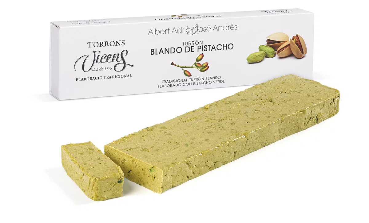 TURRON BLANDO DE PISTACHO (300GR)