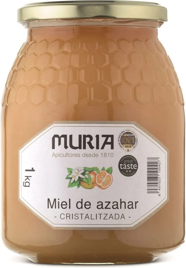 Miel Azahar Blanca 1Kg Muria