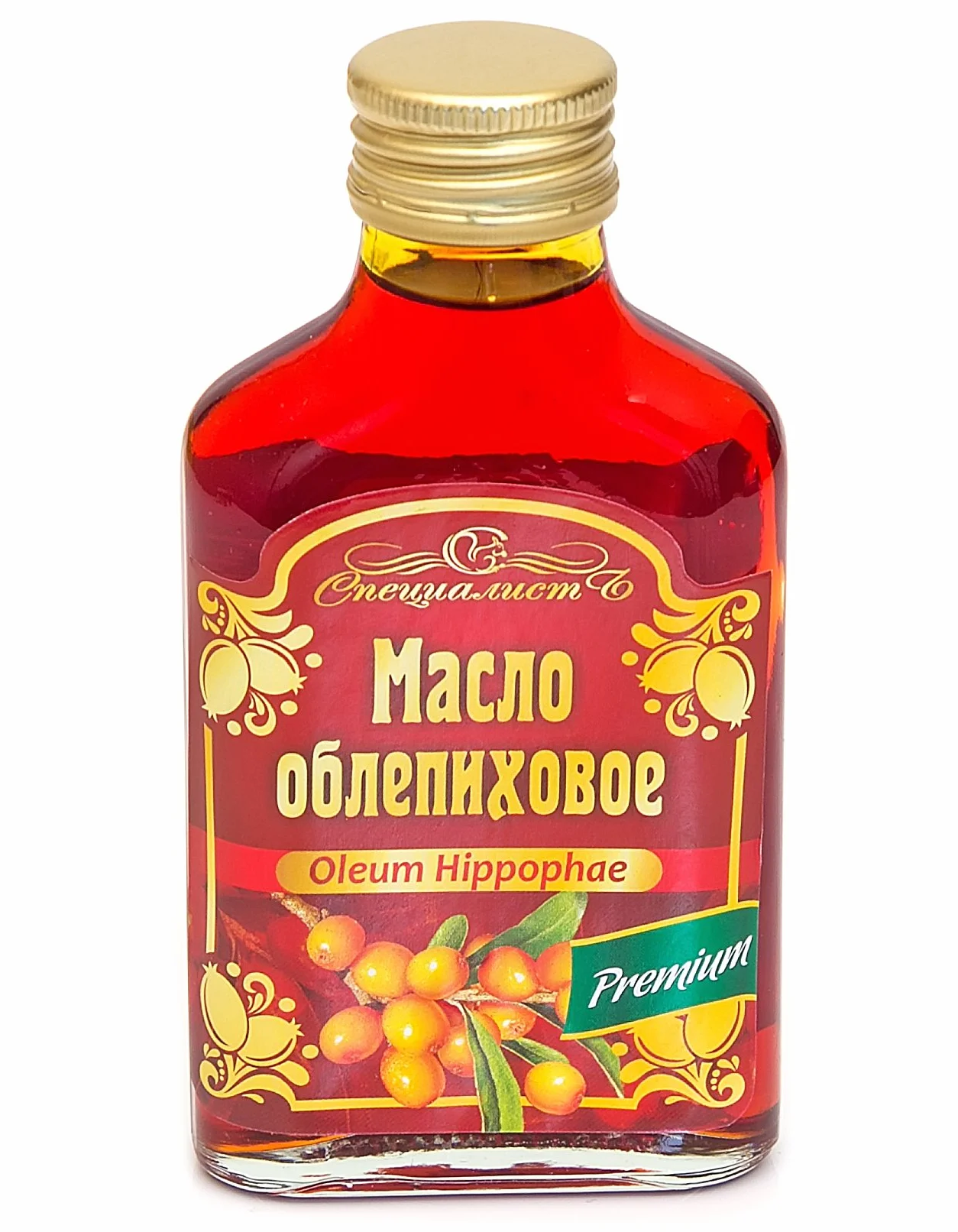 Olio di olivello spinoso 100% naturale, 100 ml 100% Öблепиховое масло