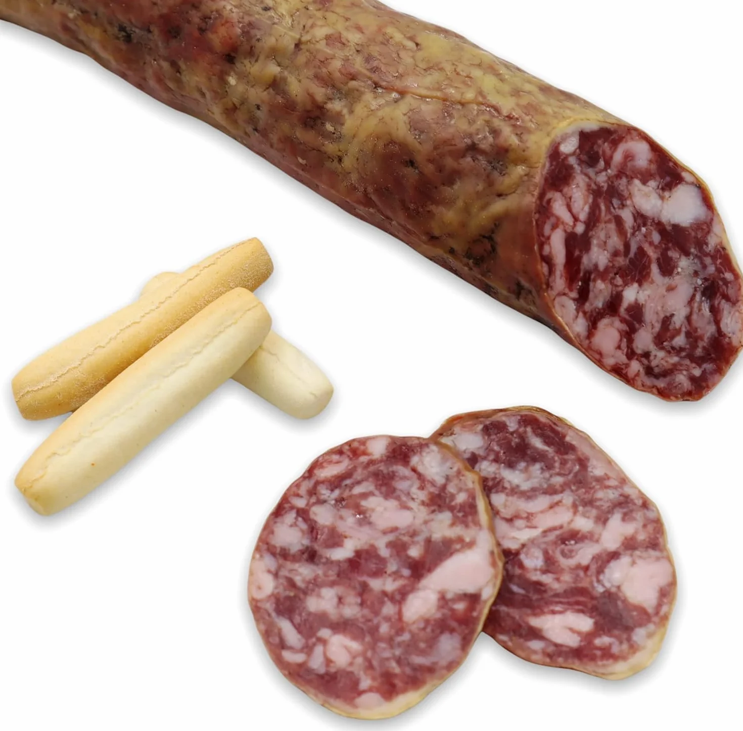 Corsevilla - Salchichon Iberico Bellota - Gourmet - Iberico - Iberico de Bellota - Embutido Ibierco - Sin Gluten - Sin Lactosa - (500 gramos aprox.)